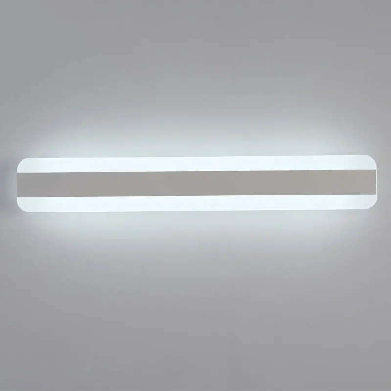 Светодиодный зеркальный светильник 40/50 12 Вт/15 Вт AC110-240V водонепроницаемый современный косметический акриловый настенный светильник для ванной