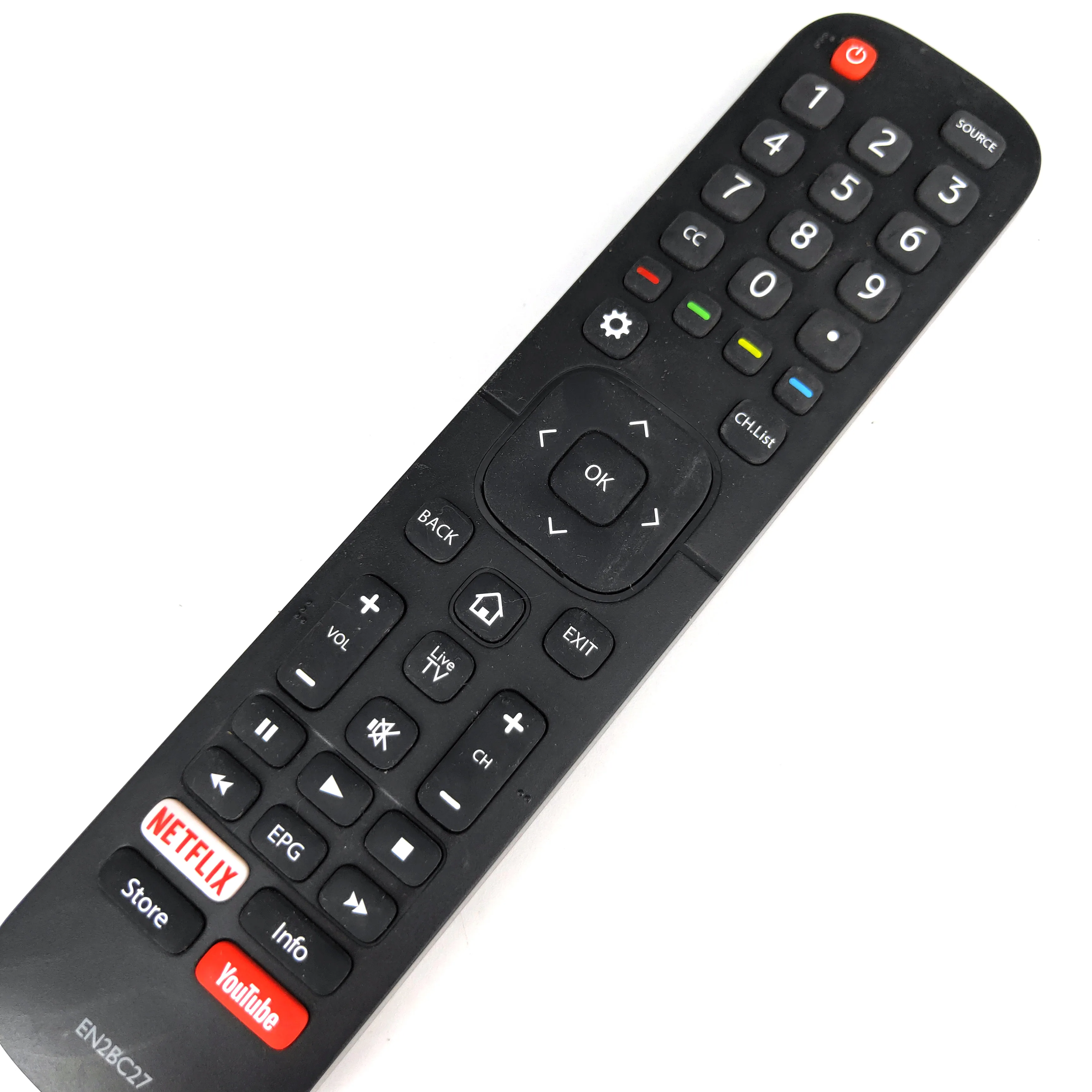 Новый EN2AG27H ENBC27 для Hisense светодиодный смарт ТВ дистанционного Управление с NETFLIX