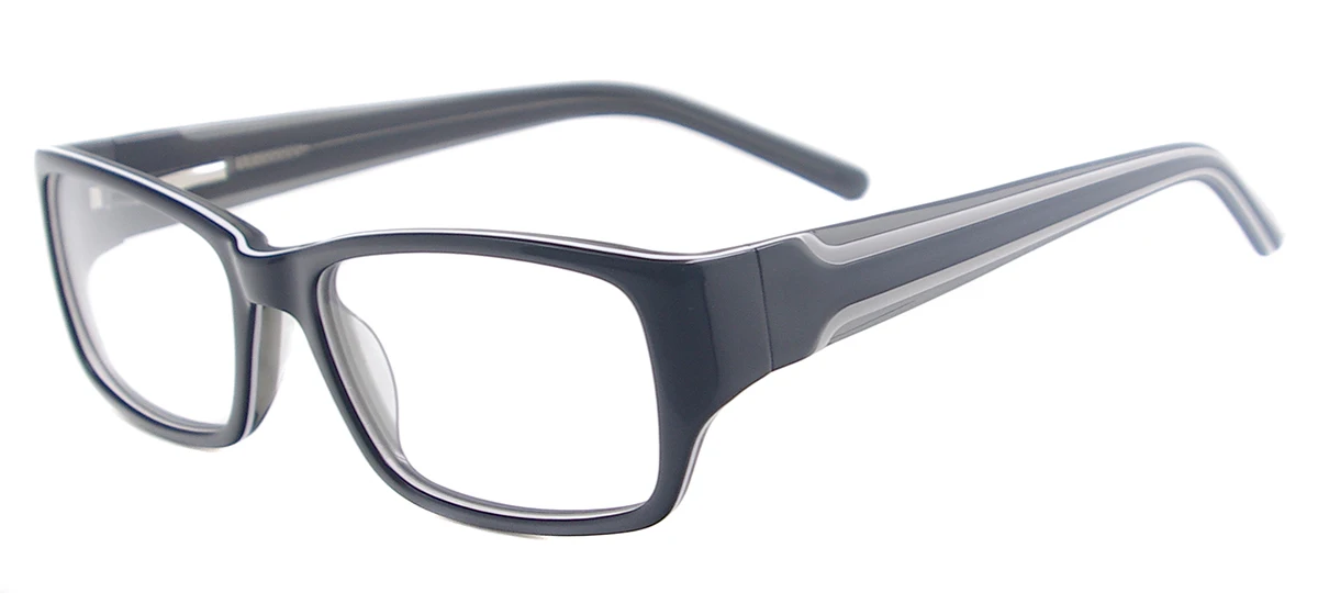 Мужские очки с ацетатными линзами полный обод прямоугольные очки оправа с пружинным шарниром для рецепта Мультифокальные очки для чтения при близорукости линзы