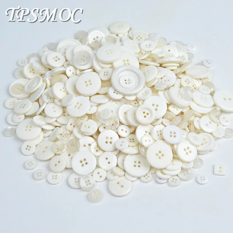 TPSMOC 50 г круглые кнопки из смолы смешанный размер подходит для шитья и скрапбукинг пошив аксессуары для одежды - Цвет: BN0108