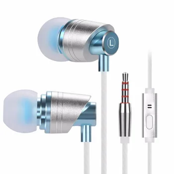 

Ersuki EK1 In-ear Earphone Zinc alloy Headset Bass Sound Earbuds Sport Earphones with Mic for Huawei phone Xiaomi iPhone Samsung