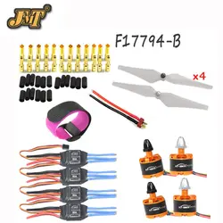 JMT 920KV CW CCW мотор Simonk Микропрограмма 30A ESC 9443 самоконтрящаяся пропеллер Quad-ротор Набор для RC летательные аппараты