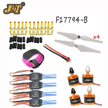 

JMT 920KV CW CCW Motor Simonk Firmware 30A ESC 9443 Self-locking Propeller Quad-Rotor Set for RC Aircraft Multicopter