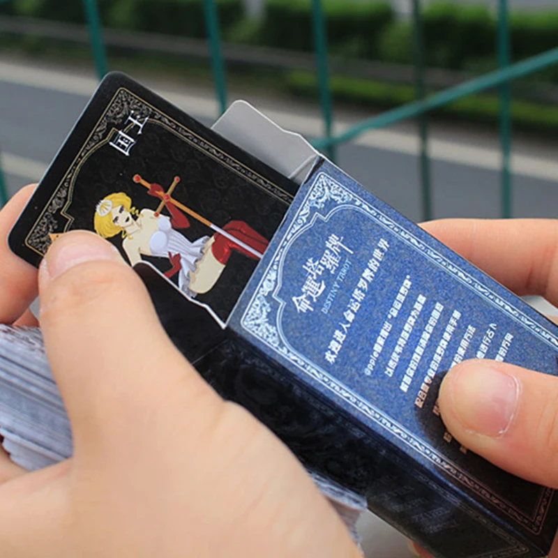 72 шт./лот карточка Destiny Tarot покер семейная Студенческая Веселая Игра Pokers