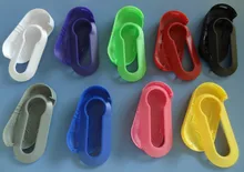 Replacement key Cover Case Remote Key Shell fits for Fiat 500 FOB Colorful 1pc