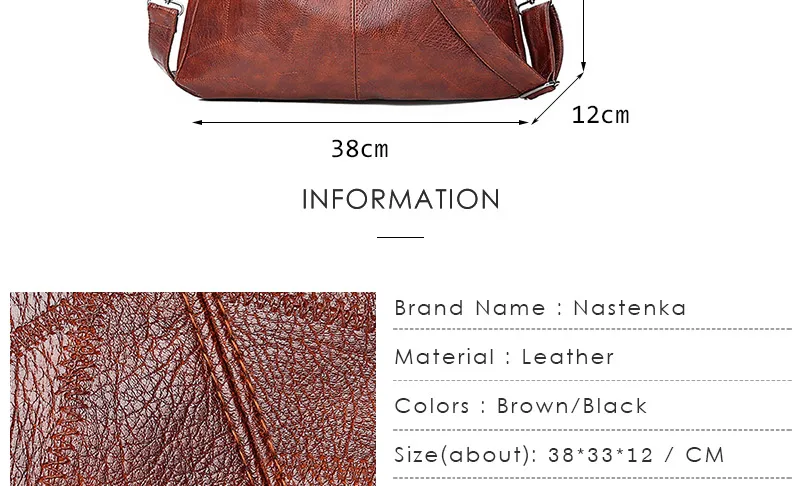 Vintage Women Genuine Leather bag_03
