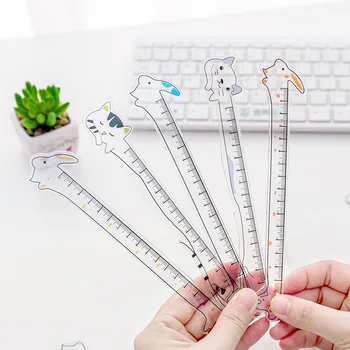 

Coloffice 1PC Ruler Creative Math Stationery Students Ruler Cute Ruler Student Prize Learning Stationery School Suppplies 15cm