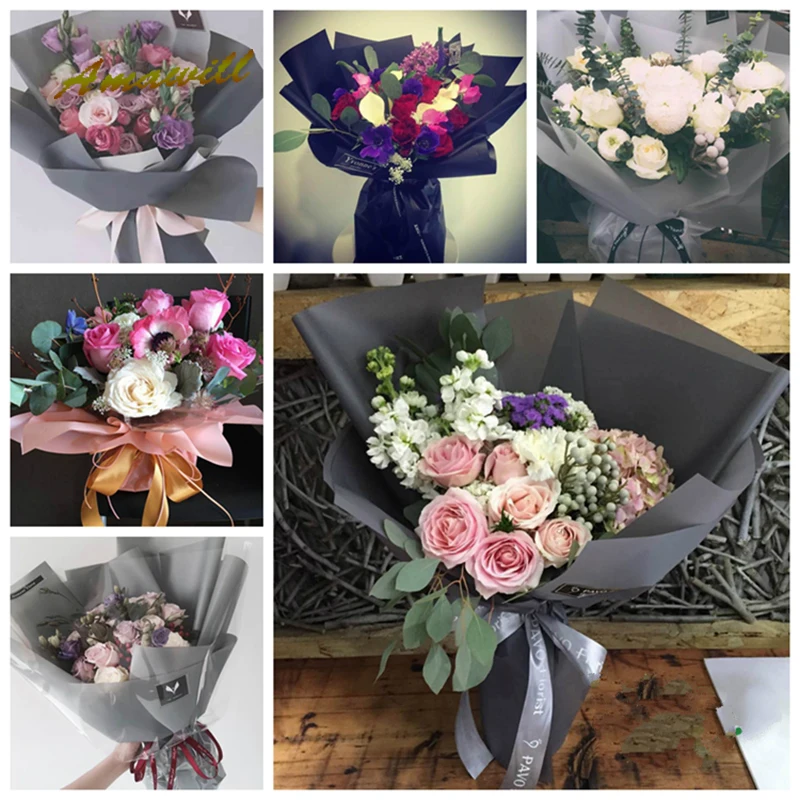 aliexpress com buy amawill florist supplies matte paper paper flower florist