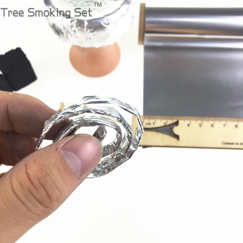 Не отверстие 0 02 мм 20 метров ширина 12 см diy фольга apple чаша специальное кальяна