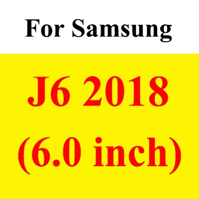 Защитное стекло для экрана samsung Galaxy J2 Prime J7 Prime Samsumg Galxy J3 J4 J5 J6 J7 защитное закаленное стекло - Цвет: For Samsung J6 2018