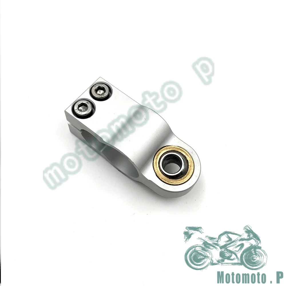 

Free shipping 1pc for Steering Damper with Standard Size Adjustable Screw for Motorrcycle Motor Bike Silver Support Clip