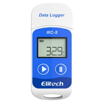 

Temperature Data Logger RC-5 Reusable USB Temperature Recorder Sensor Temp Monitor 32000 Points Software for Window or Mac