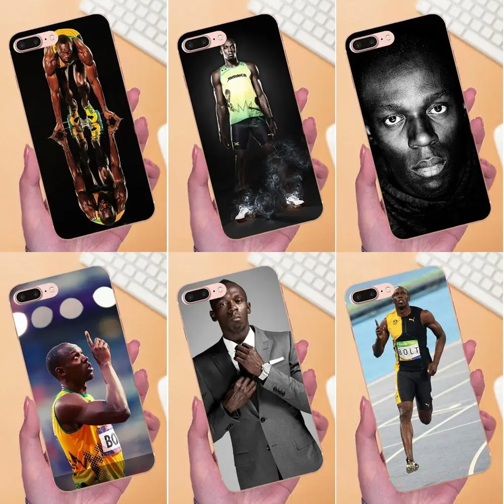 Спортивный самый быстрый человек в мире Usain болт для Galaxy Grand Alpha G850 Core2 Prime S2 I9082 A3 A5 A7
