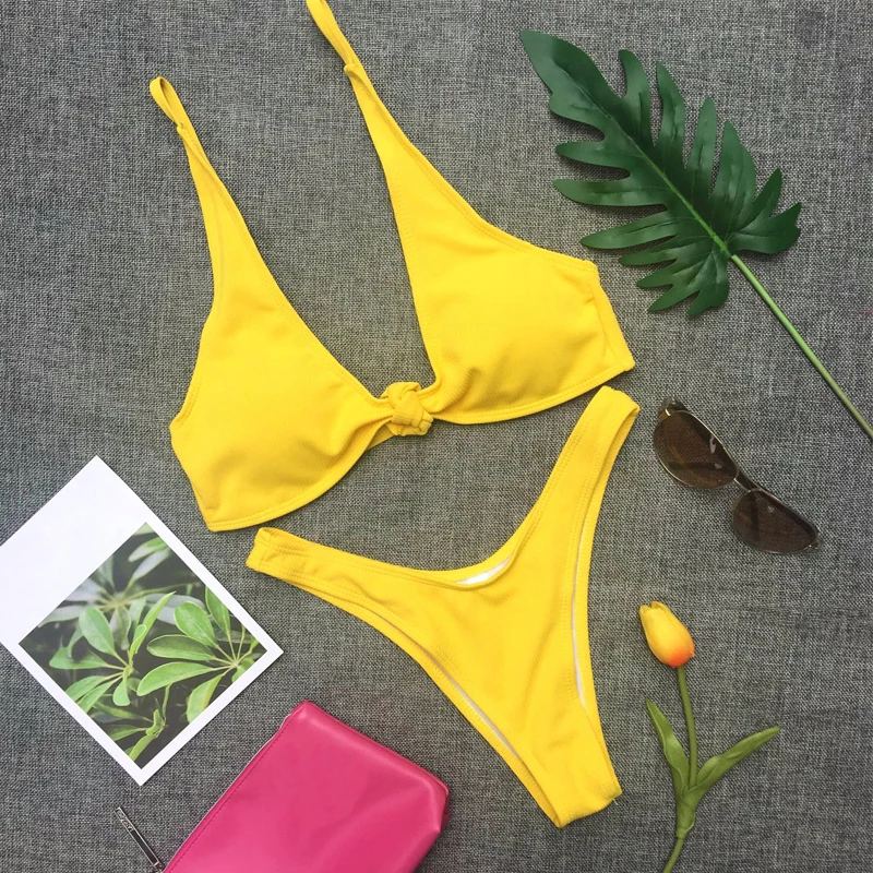 sexy women swimwear yellow bikini brasileiro 2019 beach wear cheap modest swimsuits hot girl tankini tiny halter thong blue set HTB1pfaOHAOWBuNjSsppq6xPgpXaA - sexy women swimwear yellow bikini brasileiro 2019 beach wear cheap modest swimsuits hot girl tankini tiny halter thong blue set