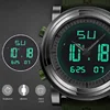 SINOBI Digital Sports Watch Men Chronograph Men's Wrist Watches Waterproof Black Watchband Male Military Geneva Quartz Clock ► Photo 3/6