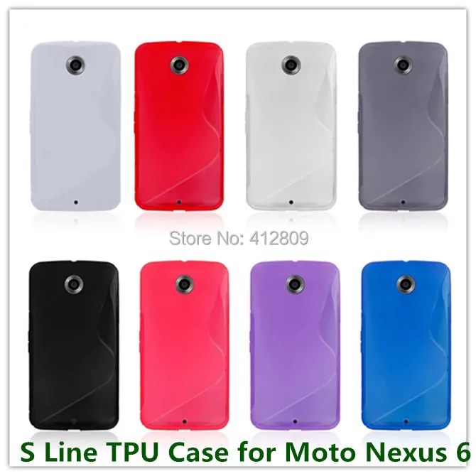 1 шт Новый Прозрачный S Line мягкий гелевый ТПУ чехол для Motorola Google Nexus 6|soft hanging|soft