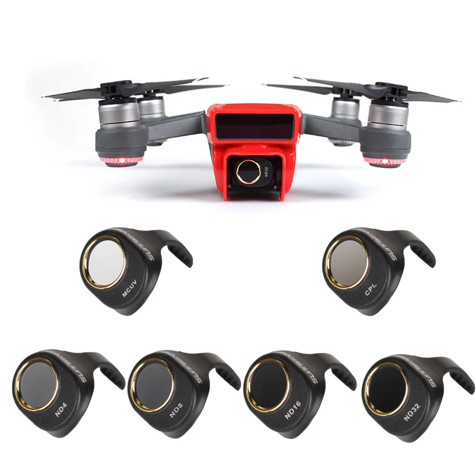CAENBOO Spark Drone Filter UV MCUV Polar Polarizing Filters Combo Multi