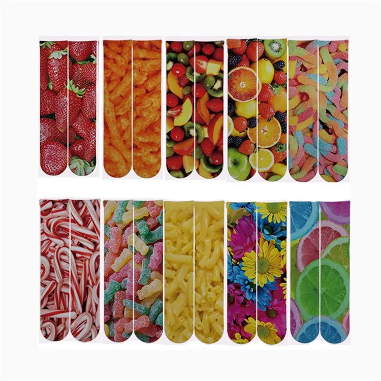 candy 3d printed socks