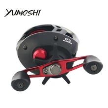 Катушка спиннинга yumoshi CD200/201 Шестерни соотношение 7,3: 1 Baitcasting капли воды колеса, так и с левой и с правой стороны ручной 12+ 1BB приманка рыболовные снасти Pesca