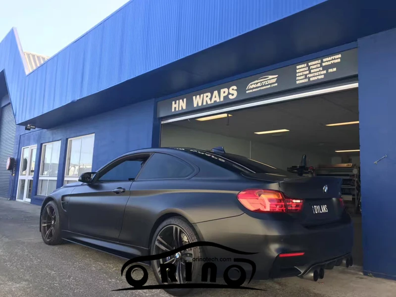 black satin vinyl wrap-4
