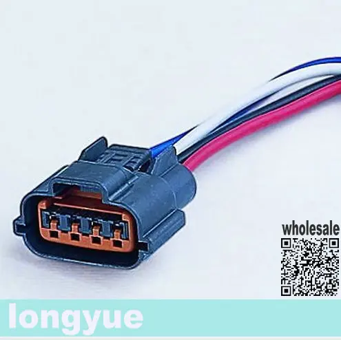 

longyue 10pcs ALTERNATOR REPAIR PLUG HARNESS CONNECTOR FOR Nissan Mitsubishi MURANO I30 I35 MAXIMA 15cm wire