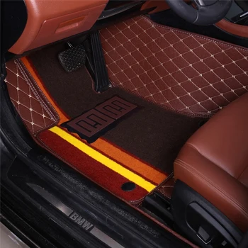 

Car floor mats for Mazda 2 3 Axela 6 8 5D CX5 CX-5 CX7 5D full cover foot case car-styling carpet anti slip liners