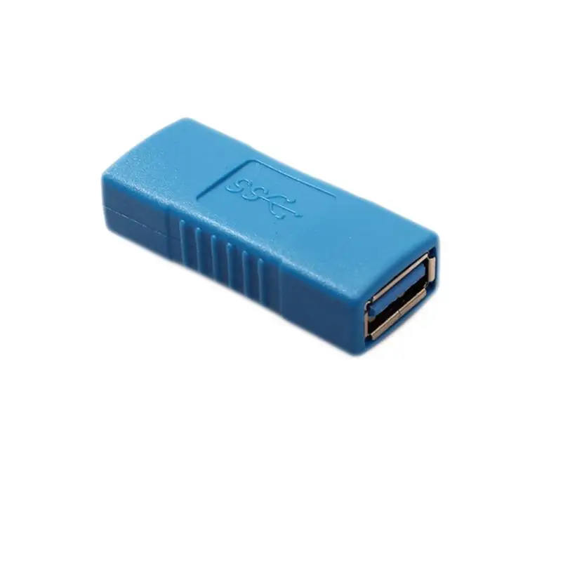 

High Quality New Mini USB 3.0 Type A Female to Female Connector Adapter Coupler Gender Changer Gadget l0808#3
