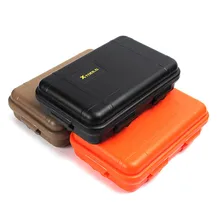 1 шт. популярный набор для выживания на открытом воздухе большой ящик для инструментов EDC водонепроницаемый герметичный ящик для хранения при ударе и давлении