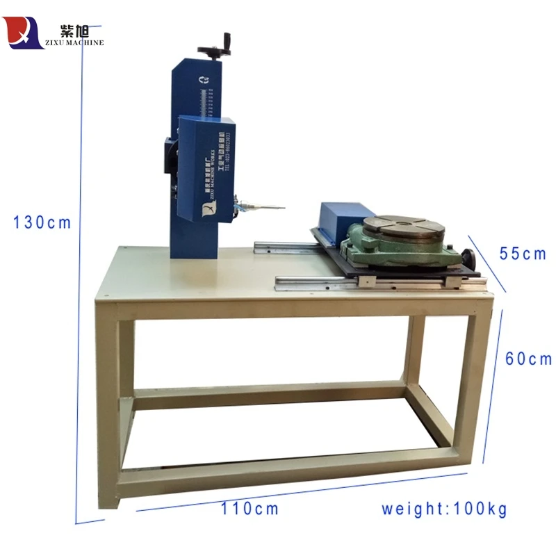 CNC металлический фланец гравировальный станок пневматическая маркировочная машина Фланцевая машина металлическая маркировочная гравировальная машина с поворотом