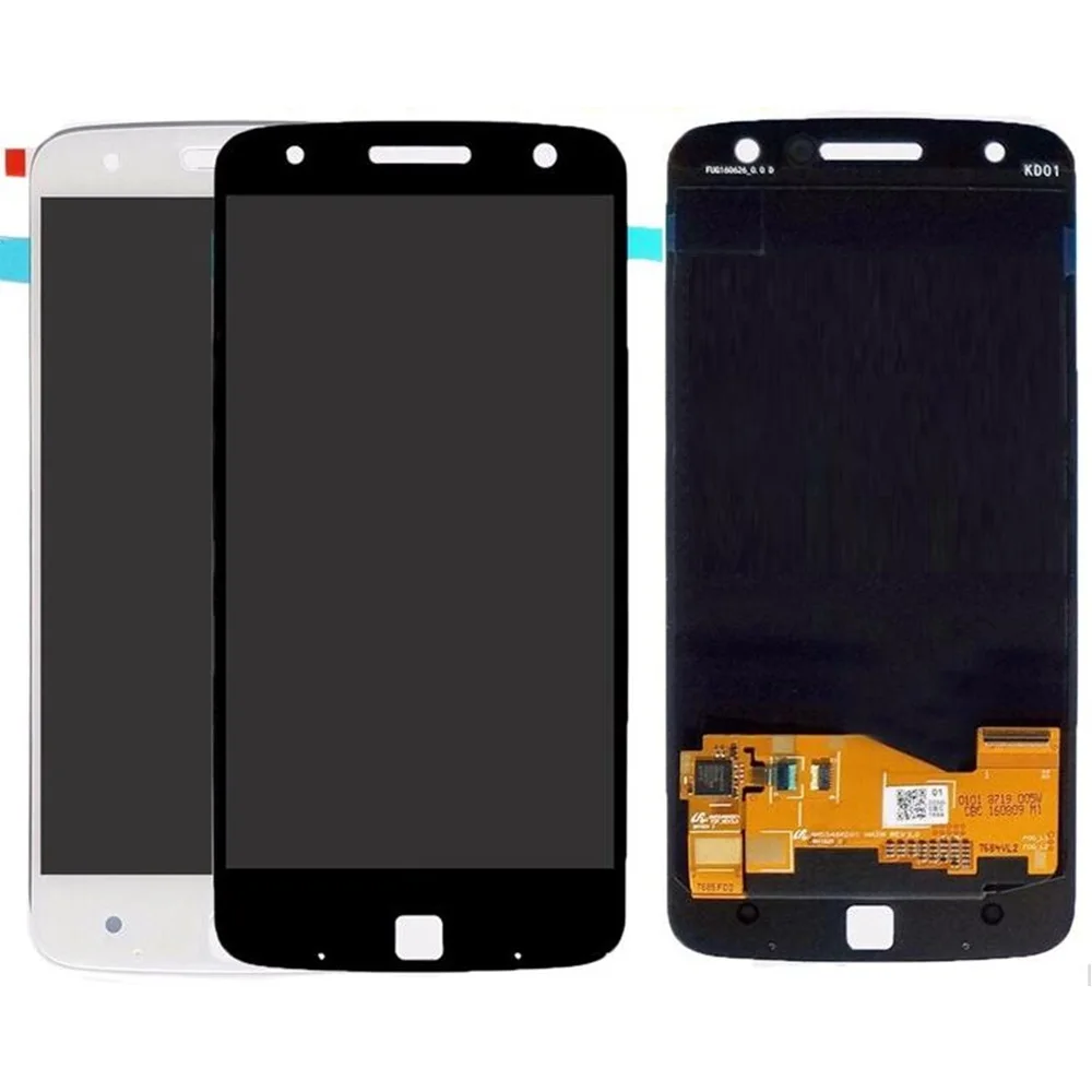 

For Moto Z Force XT1650 LCD Screen and Digitizer Assembly Replacement!!(Black/White)