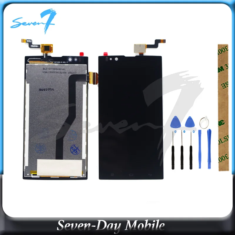 Koop LCD Display Voor Micromax Canvas Blaze 4G + Q414 Lcd Touch Panel Digitizer Screen Assembly