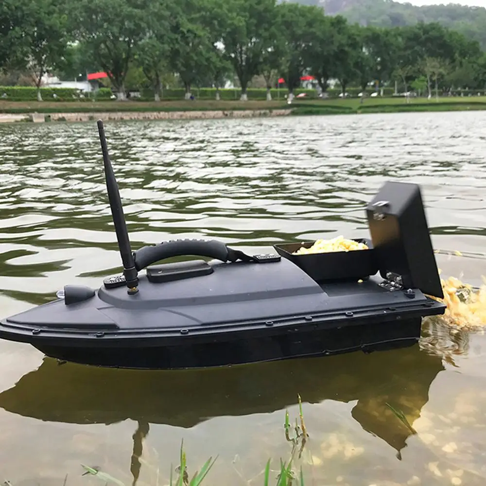 

Hot 2011-5 Fishing Tool Smart RC Bait Boat Toy Digital Automatic Frequency Modulation Remote Radio Control Device Dropship