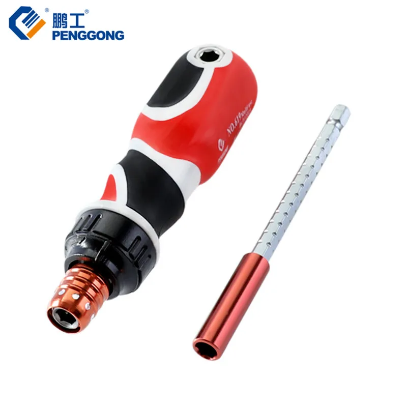 

Screwdriver Adjustable Ratchet Screwdriver Bits Telescopic Screwdriver Multi Function Repair Hand Tools 1Pc