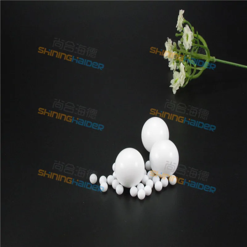 

Free shipping 5-30PCS 20mm 22mm 25mm 30mm 32mm 35mm diameter white diaphragm pump ball teflon ball PTFE ball