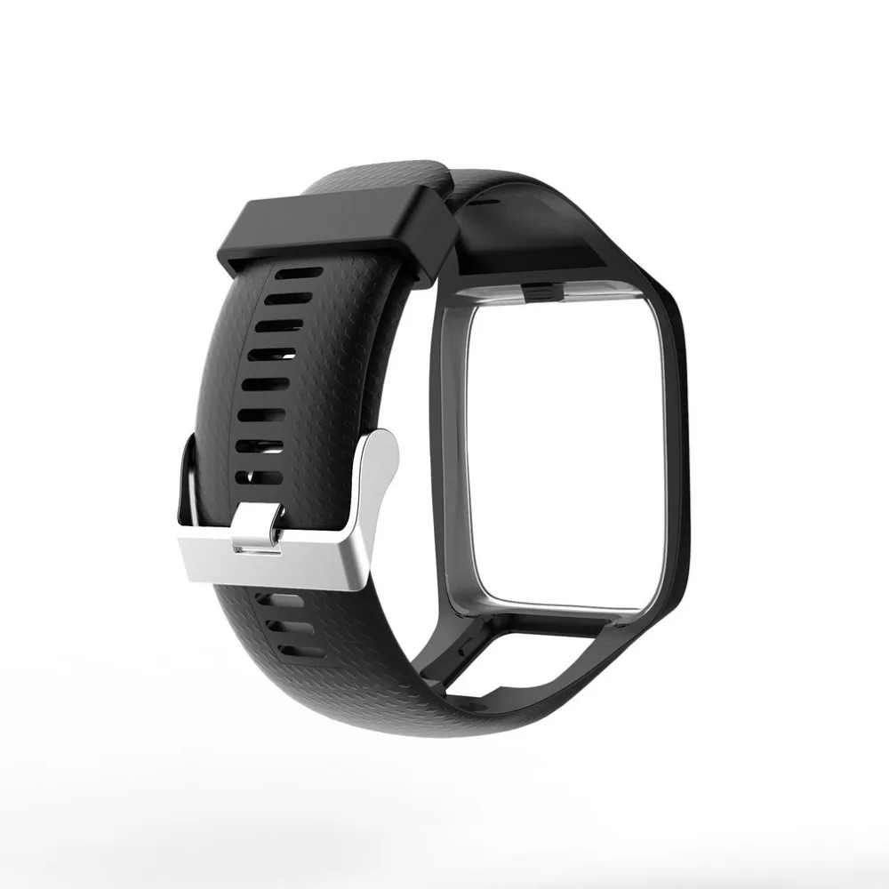 Силиконовый сменный Браслет для часов Ремешок TomTom Runner 2 3 Spark gps часы мягкий