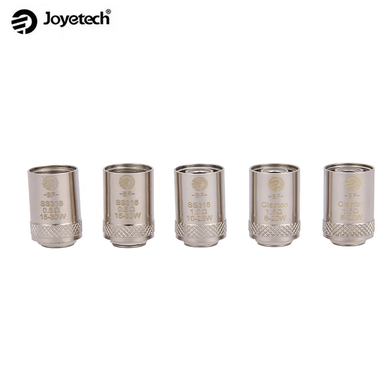20 шт./много оригинальных заменяемых головок Joyetech BF SS316 катушка 0 5 Ом 6 1 Клэптона