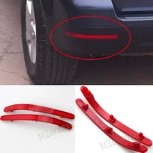 Buy Rear Bumper Reflectors brake Lights tail lights For Volkswagen Touareg 2002 2003 2004 2005 2006 2007 2008 2009 2010 Free Shipping
