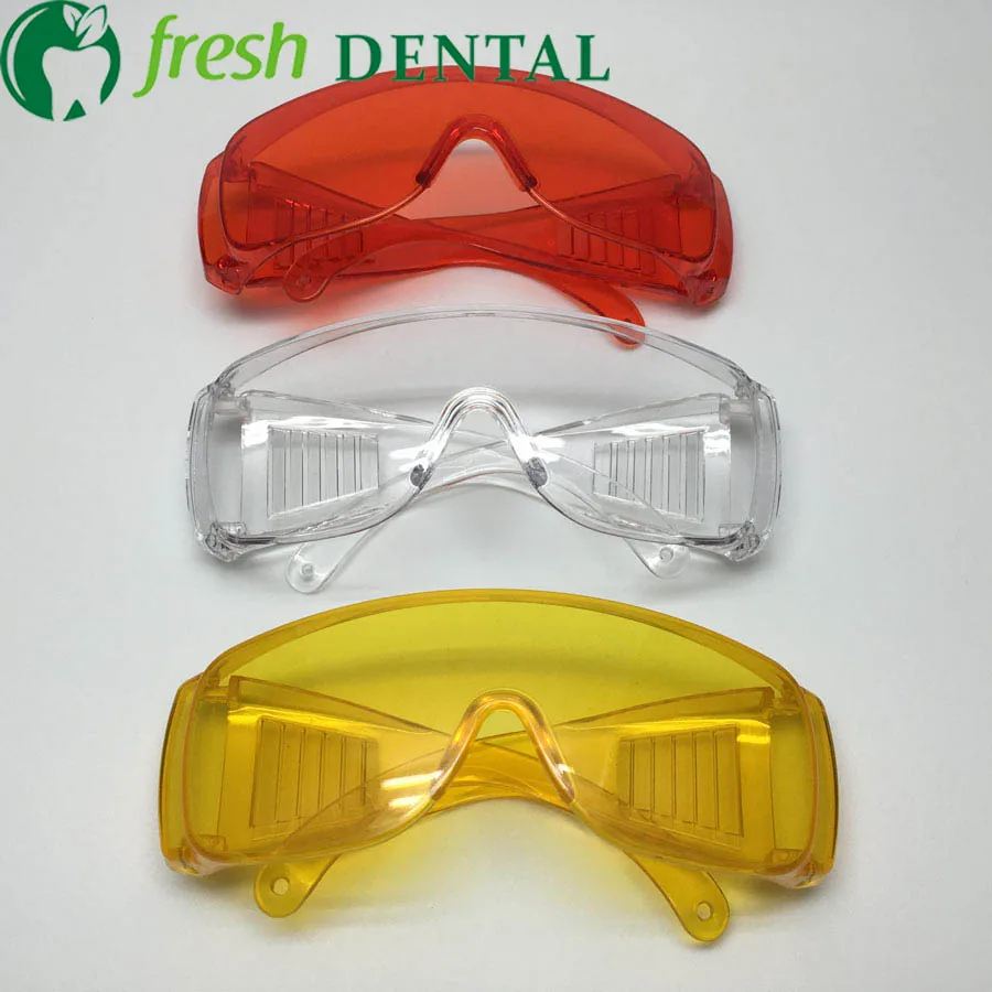 2PCS Dental Curing Light Glasses Safety glasses Teeth Whitening