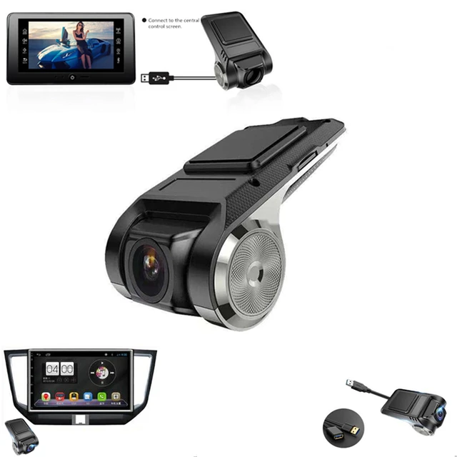 $US $13.29 ADAS HD USB DVR Camera for Android 4.4 5.1 6 7.1 8.1 Car Viedo DVD Player Headunit Support TF SD Ca