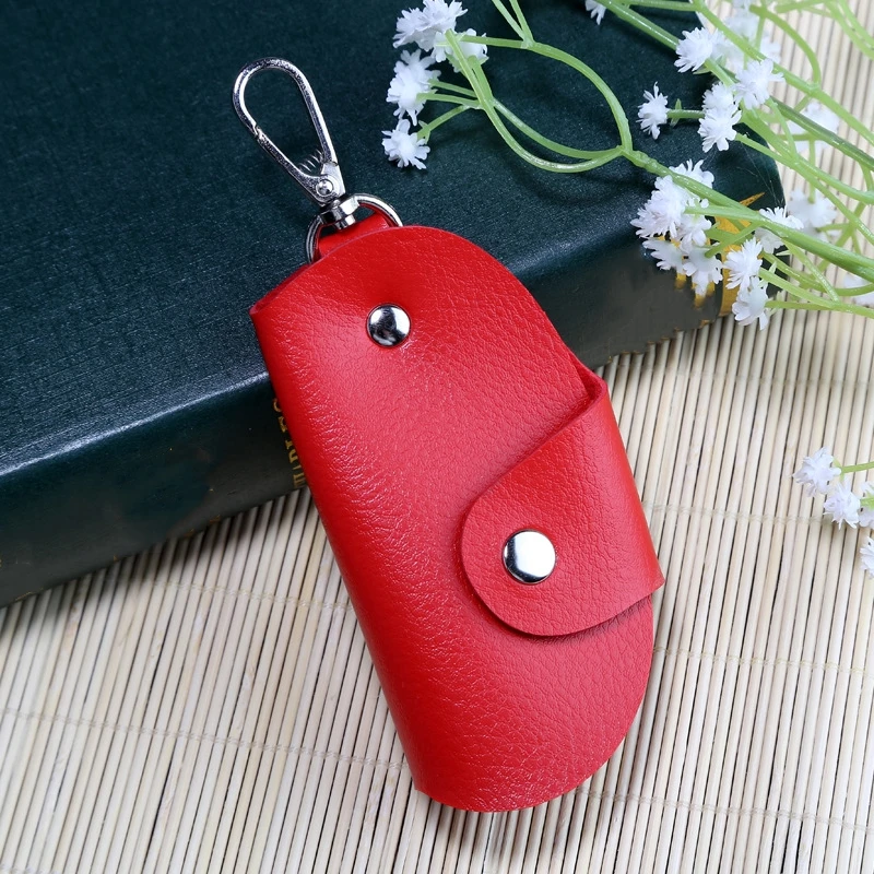 2017 Key Holder Wallet Leather Unisex Key Purse Organizer Bag Car