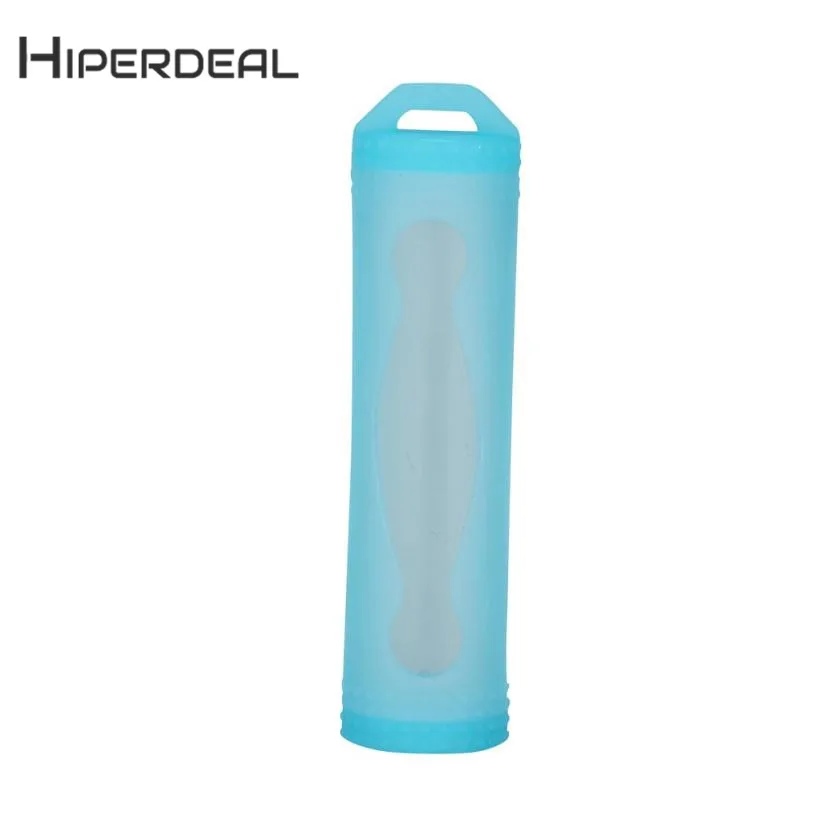 

HIPERDEAL New Silicone Sleeve Cover Case For 18650 Battery Protective Bag Pouch Hot 18Jan04 Drop Ship