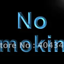 LB776-не курить область дисплей логотип светодиодный неоновый свет знак