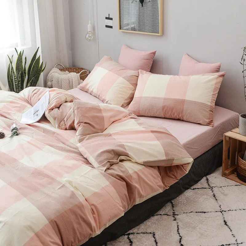 Buy Osyter plaid Japanese style 100 cotton wash