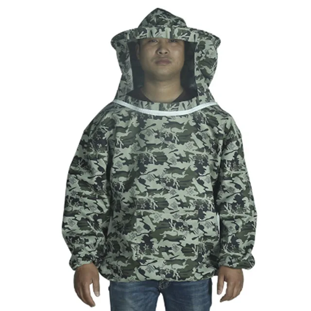 1 Beállított Méhészeti Ruházat Védőkabát Méhész Öltöny A Méhekerének Digitális Divattervezés Lélegző Fátyol - Image 5