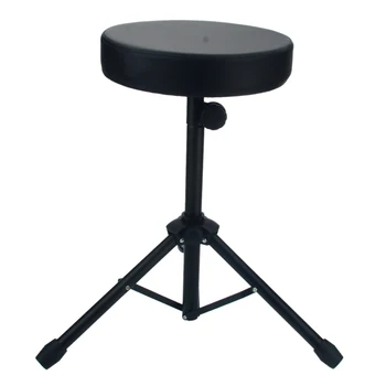 

Non-adjustable Folding Percussion Drum Stool Round Seat