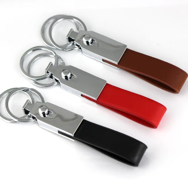 Key Fob Keychain >> Detachable Leather Keychain Clip Waist Belt 2 Loops Pants Buckle Key Fob Keychain >> Detachable Leather Keychain Clip Waist Belt 2 Loops Pants Buckle