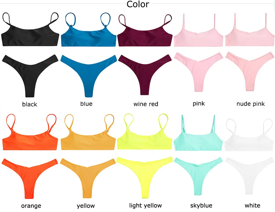 023 bikini color