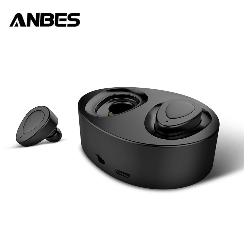 TWS K2 True Wireless Double Earbuds Dual Twins Earpieces Bluetooth Earphones Stereo Bass Headset Mic Headphone USB Charger Box bluetooth-earphones