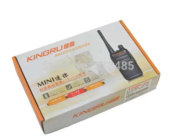 Компактная мини-рация KINGRU Mini UHF 400-480 MHz 16CH Scan Monitor аварийный сигнальный фонарик двухстороннее радио