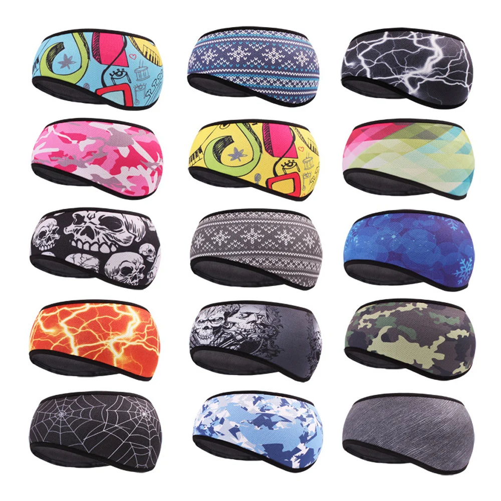 1Pcs Unisex Ear Warmer Winter Head Band Polar Fleece Ski Muff Hair for Running Yoga Skiing & Daily Wear